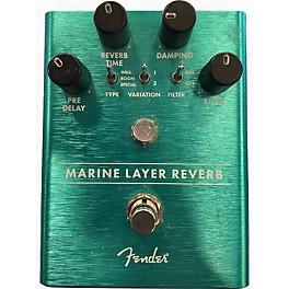 Used Fender marine layer reverb Effect Pedal