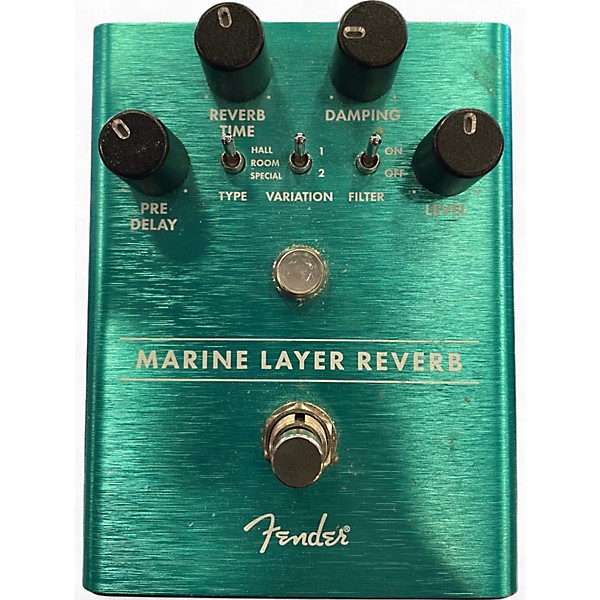 Used Fender marine layer reverb Effect Pedal