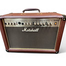 Used Marshall AS50D 50W 2X8 Acoustic Guitar Combo Amp