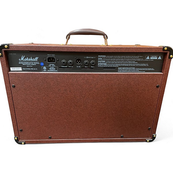 Used Marshall AS50D 50W 2X8 Acoustic Guitar Combo Amp
