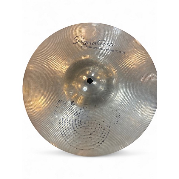 Used SABIAN 13in JAM MASTER HATS Cymbal