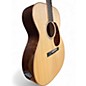 Used Martin Custom Auditorium Quilted Mahogany with Quilted Maple Swivel Natural Acoustic Guitar