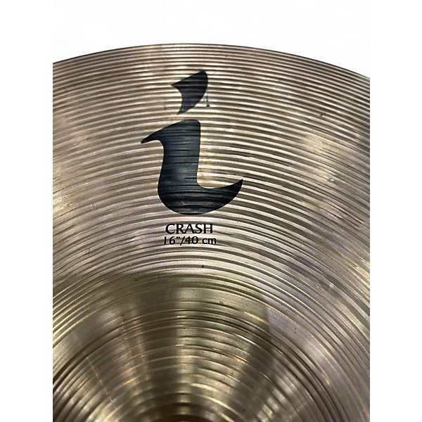 Used Zildjian 16in I SERIES CRASH Cymbal