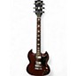 Vintage 1973 Gibson SG Brown Solid Body Electric Guitar thumbnail