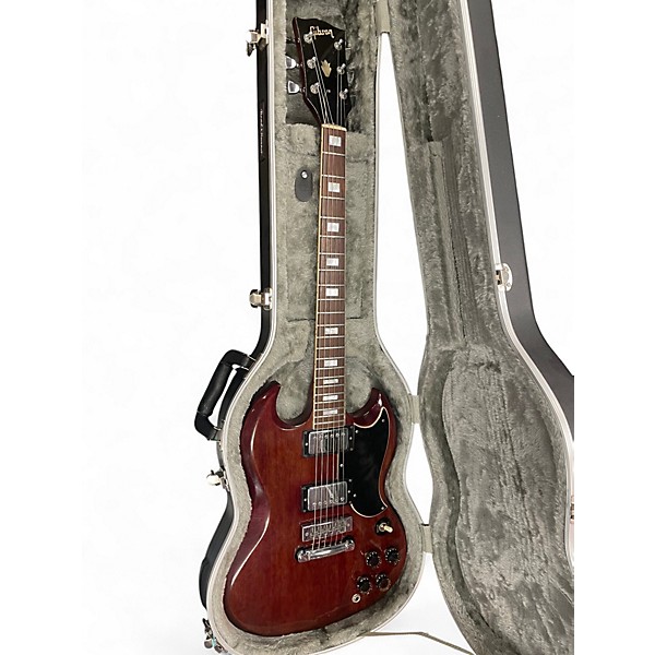 Vintage 1973 Gibson SG Brown Solid Body Electric Guitar