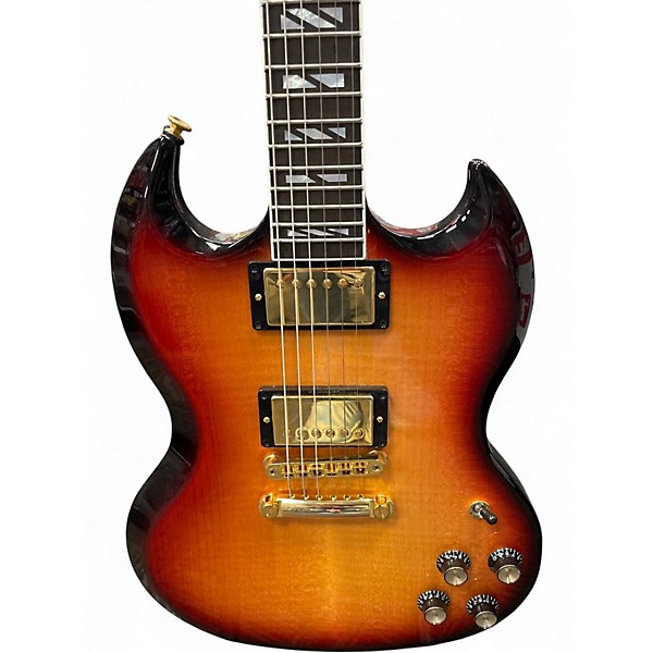 Used Gibson SG Supreme FIREBURST Solid Body Electric Guitar