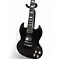 Used Gibson SG Modern Trans Black Solid Body Electric Guitar