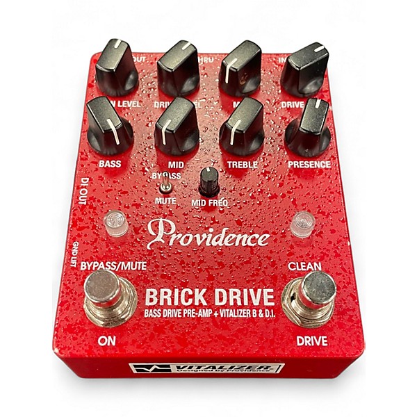 Used Providence Brick Drive Bass Effect Pedal
