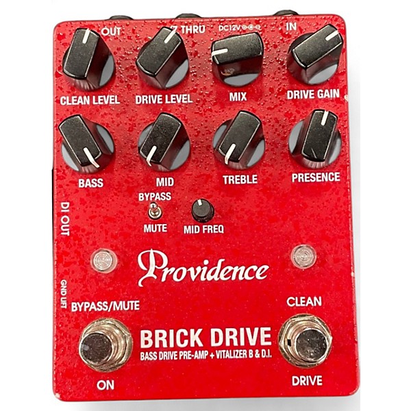 Used Providence Brick Drive Bass Effect Pedal