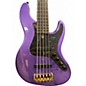 Used Brubaker JXB 5 Purple Electric Bass Guitar