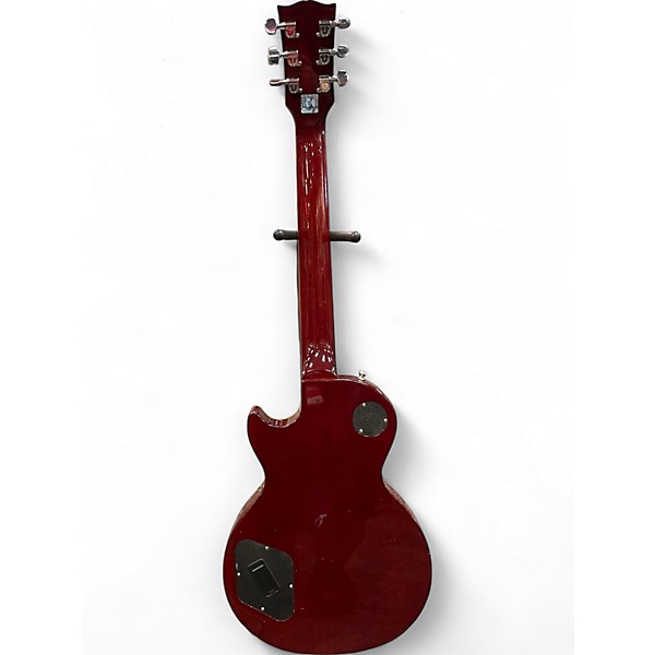 Used 2015 Gibson Les Paul Deluxe 2015 Wine Red Solid Body Electric Guitar