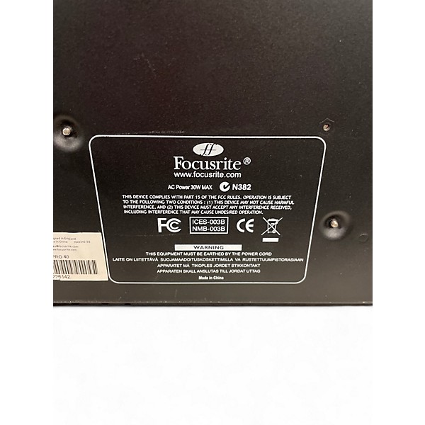 Used PreSonus SAFFIRE PRO 40 Audio Interface