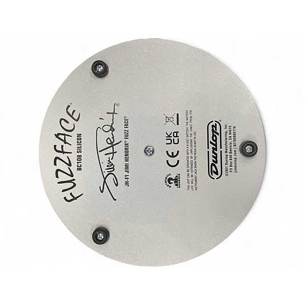 Used Dunlop Used Dunlop JHF1 Jimi Hendrix Signature Fuzz