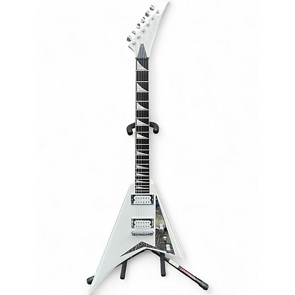 Used Jackson MJ Series Rhoads RRT Alpine White Solid Body Electric Guitar