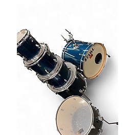 Used TAMA 6 Piece Superstar BLUE Drum Kit