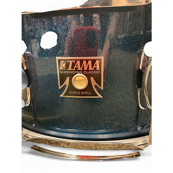 Used TAMA 14X6.5 Superstar Snare Royal Blue Drum