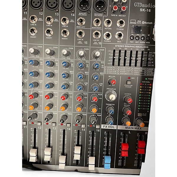 Used Gtdaudio SK-16 Powered Mixer