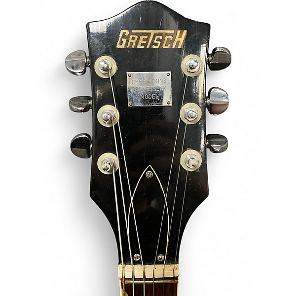Vintage 1966 Gretsch Guitars Chet Atkins Tenessean Natural Hollow Body Electric Guitar
