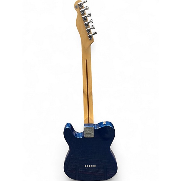 Used 2006 Fender Standard Telecaster Blue Solid Body Electric Guitar