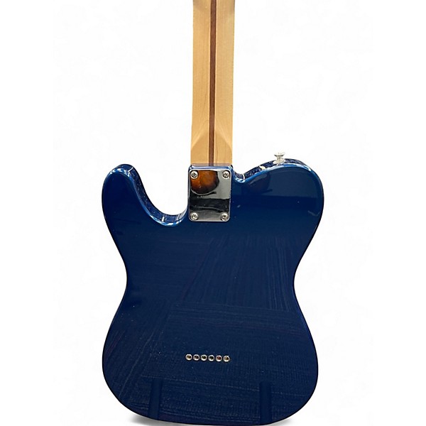 Used 2006 Fender Standard Telecaster Blue Solid Body Electric Guitar