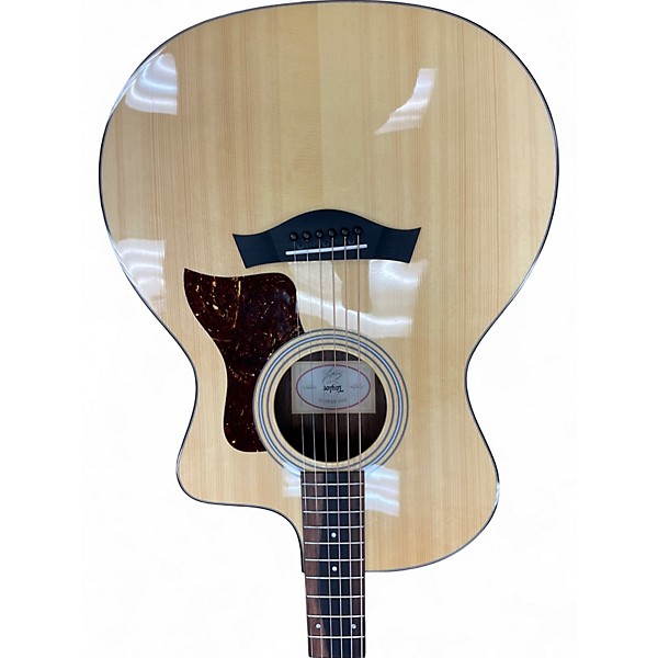 Used Taylor 214CE Natural Acoustic Electric Guitar