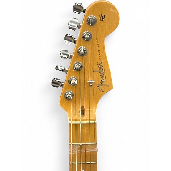 Used 2008 Fender American Standard Stratocaster 3 Color Sunburst Solid Body Electric Guitar