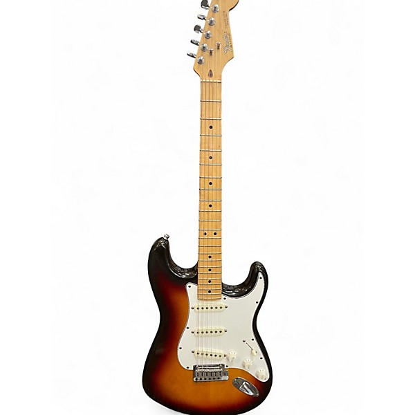 Vintage 1988 Fender American Standard Stratocaster 3 Tone Sunburst Solid Body Electric Guitar