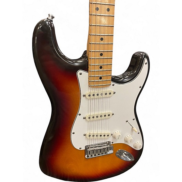 Vintage 1988 Fender American Standard Stratocaster 3 Tone Sunburst Solid Body Electric Guitar