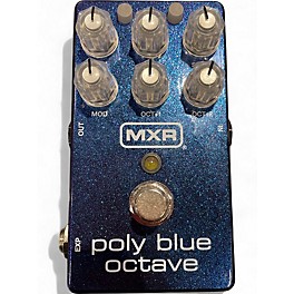 Used MXR poly blue octave Effect Pedal