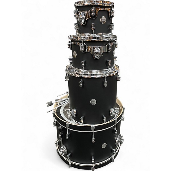 Used PDP by DW 4 Piece Concept Series MATTE BLACK Drum Kit
