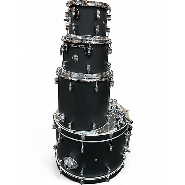 Used PDP by DW 4 Piece Concept Series MATTE BLACK Drum Kit