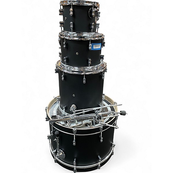 Used PDP by DW 4 Piece Concept Series MATTE BLACK Drum Kit