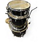 Used Ludwig 5 Piece ELEMEN T Black Drum Kit thumbnail