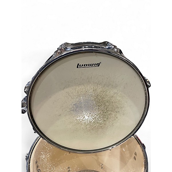Used Ludwig 5 Piece ELEMEN T Black Drum Kit