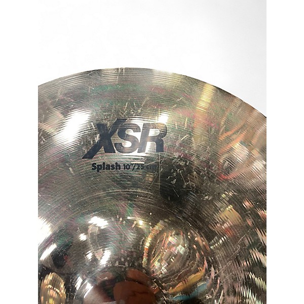 Used SABIAN 10in XSR SPLASH Cymbal