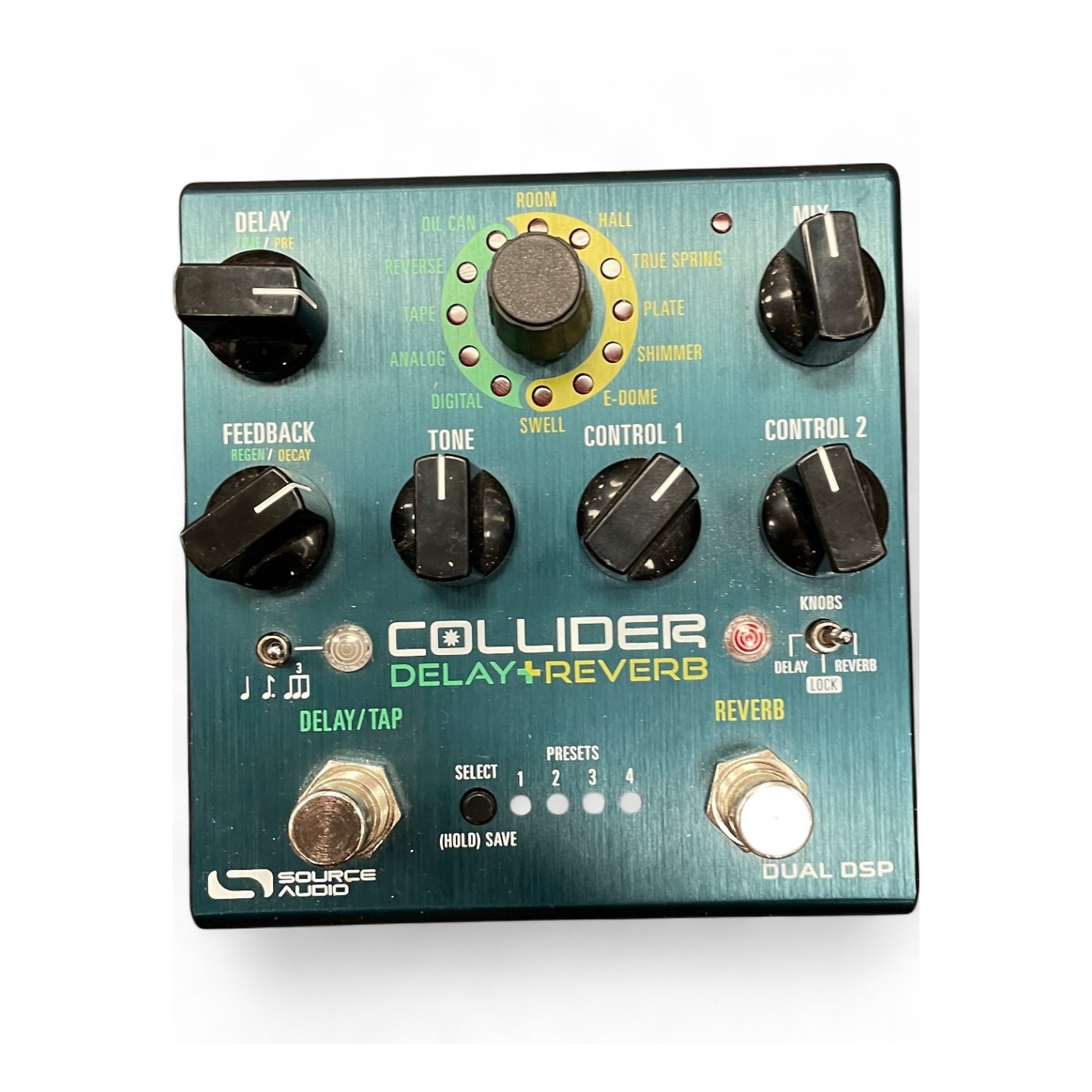他の人はこちらも検索 DELAY COLLIDER Audio Source Used AND Pedal Effect REVERB ギター