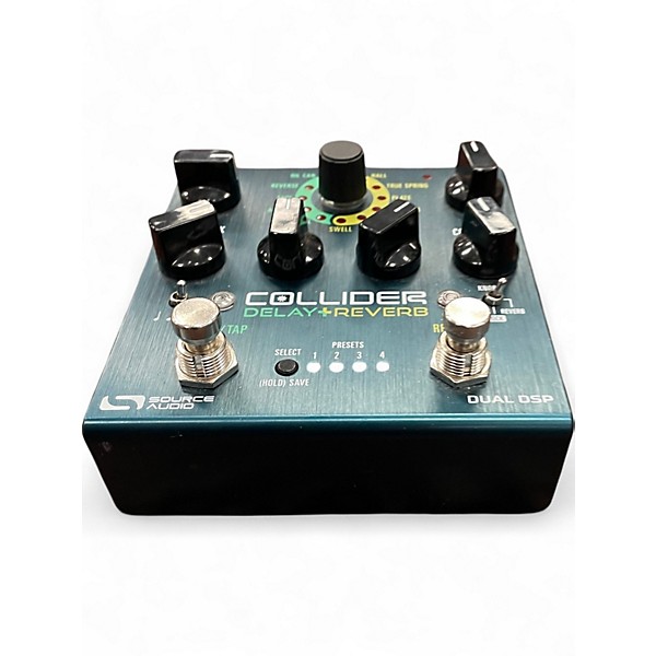 Source Audio Collider Stereo Delay+Reverb Pedal | Sweetwater