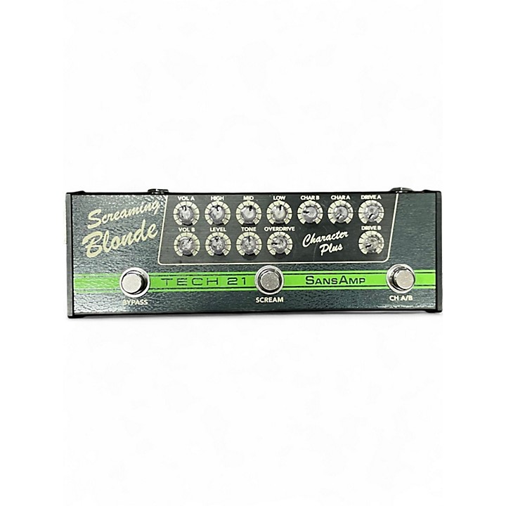 Tech21 SansAmp Character Series Blonde Guitar Effects Pedal