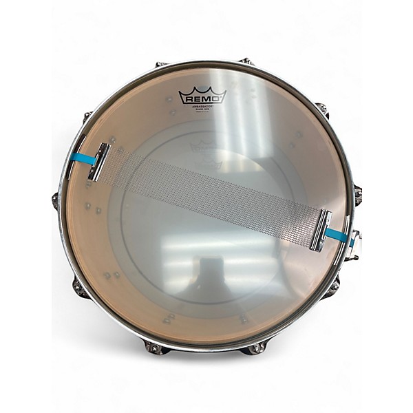 Used Grover Pro 14X5.5 Custom Maple Snare Satin natural Drum