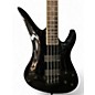 Used Schecter Guitar Research Dale Stewart Signature Black Electric Bass Guitar