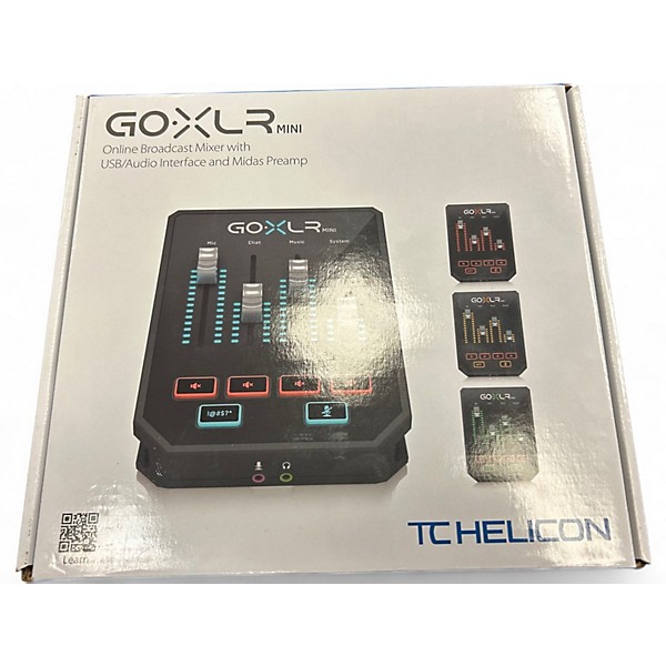 Used TC Helicon GO XLR MINI Audio Interface