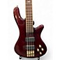 Used Schecter Guitar Research Stiletto Elite 4 String Wine Red Electric Bass Guitar thumbnail