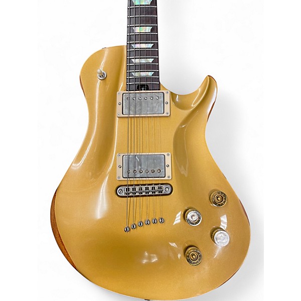 Used Warrior Isabella 59 Brazilian Gold Top Solid Body Electric Guitar