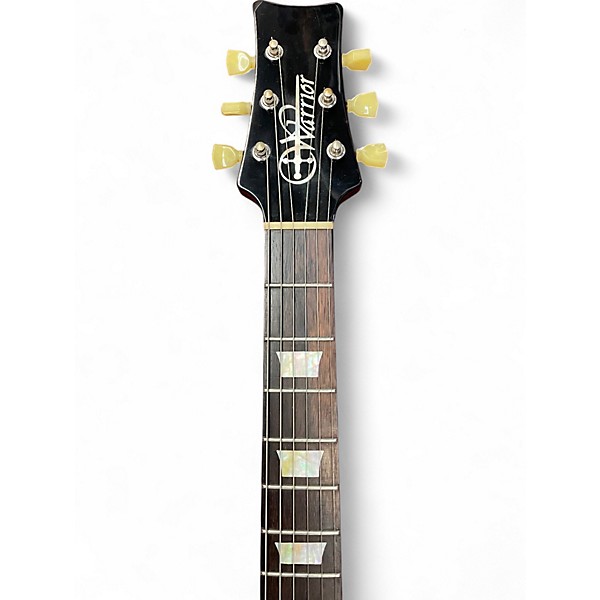 Used Warrior Isabella 59 Brazilian Gold Top Solid Body Electric Guitar