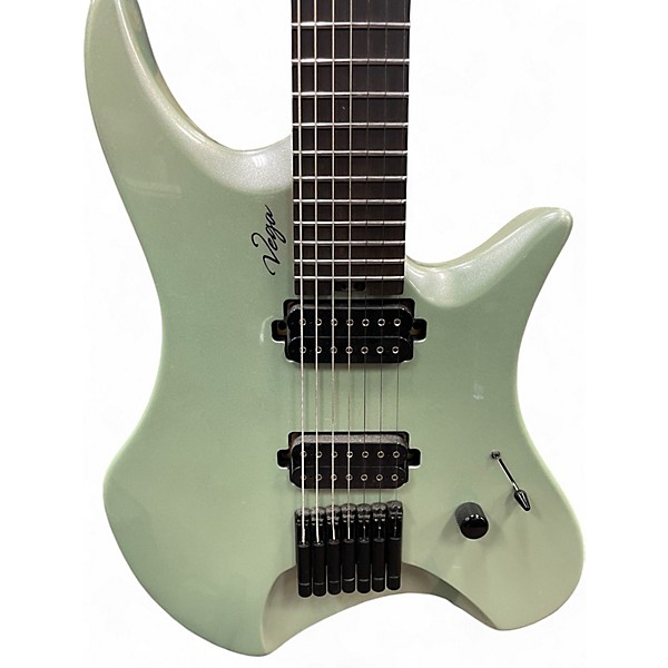 Used Balauger Vega Green Solid Body Electric Guitar