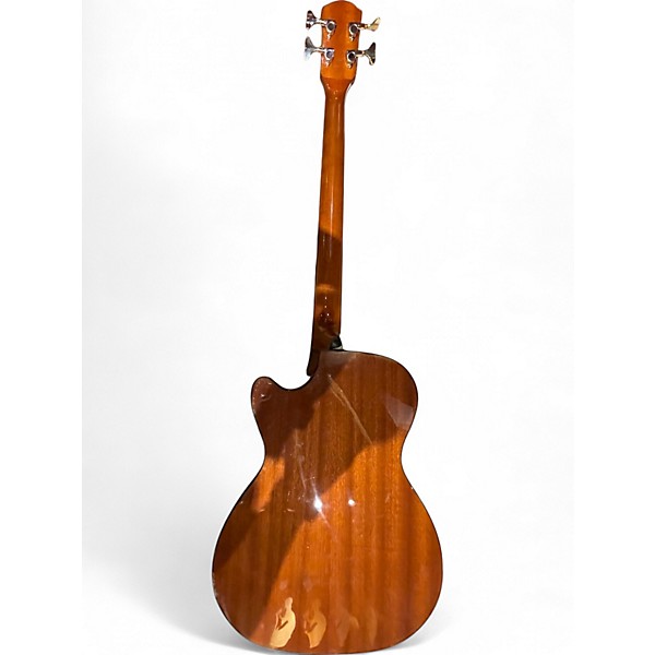 Used Fender CB 60SCE Natural Acoustic Bass Guitar