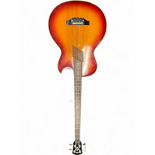 Used Washburn AB-20 Sunburst Electric Bass Guitar