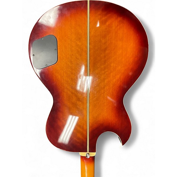 Used Washburn AB-20 Sunburst Electric Bass Guitar