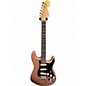 Used Fender American Performer Stratocaster SSS Rose Gold Metallic Solid Body Electric Guitar thumbnail