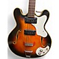 Vintage 1960s Moserite Celebrity Bass Tobacco Burst Electric Bass Guitar